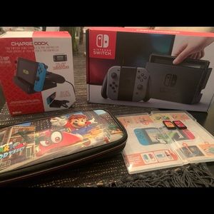 Nintendo Switch with Grey Joy-Con Bundle